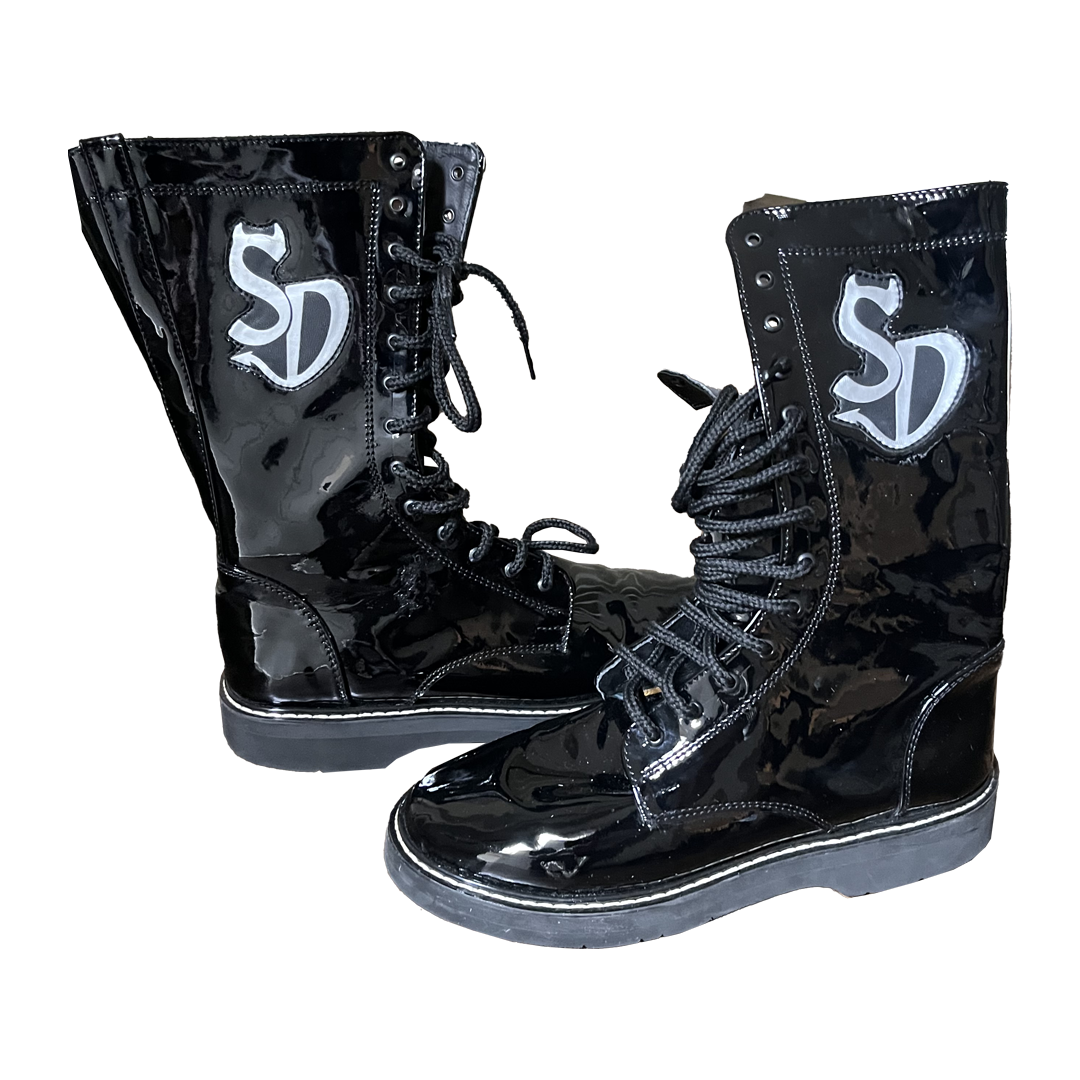 Custom Ring Worn Wrestling Boots