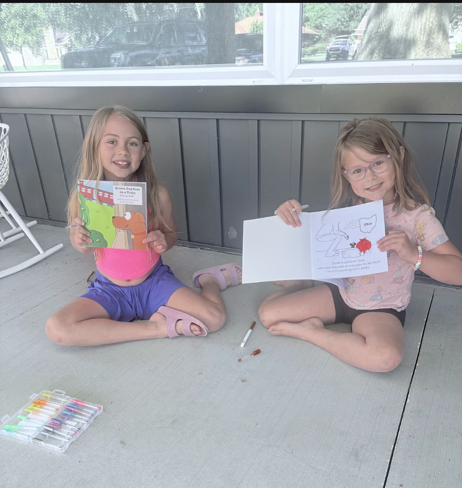 Satisfied customers with Brown Dog Goes on a Train Coloring Book