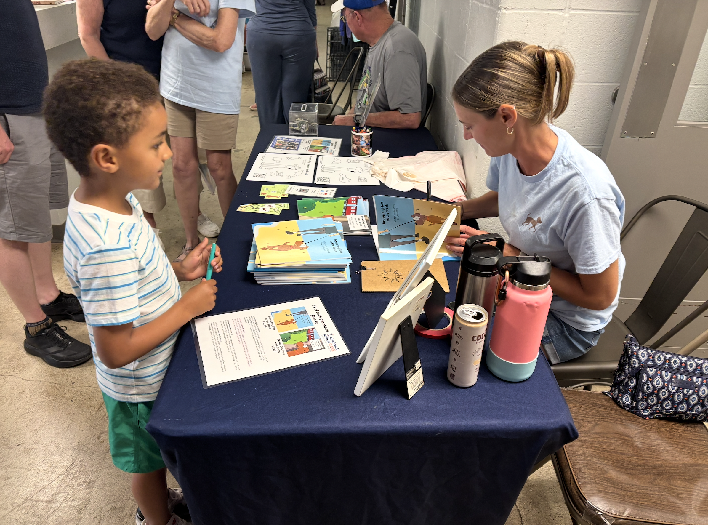 6/2026 - Brown Dog Goes to the Beach Book Signing at Cincinnati Animal Care
* Also featuring Brown Dog Goes on a Train coloring book with new character - Grandma!
