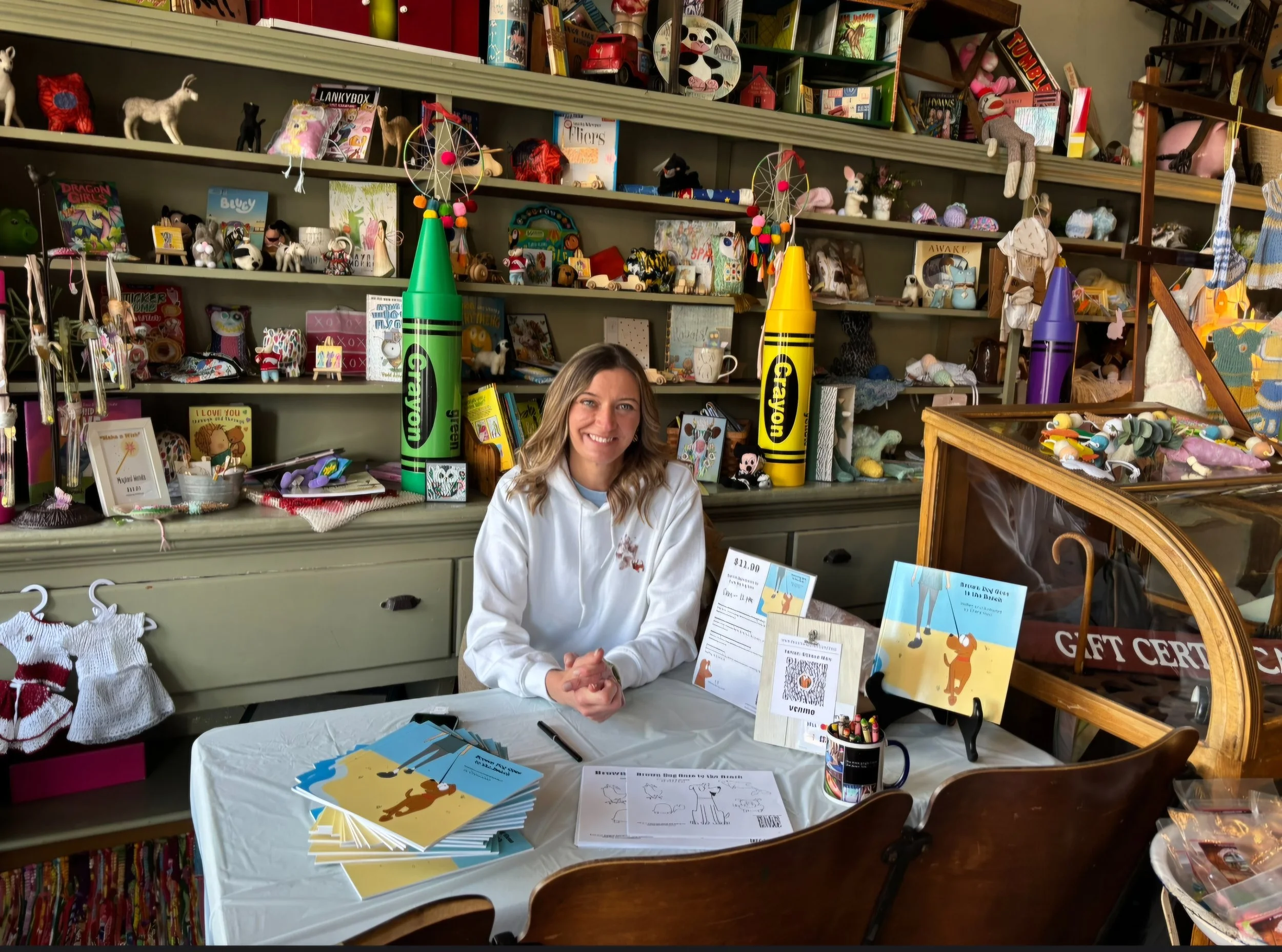 3/2026 - Brown Dog Goes to the Beach Book Signing at Beeker's General Store in Pemberville, Ohio