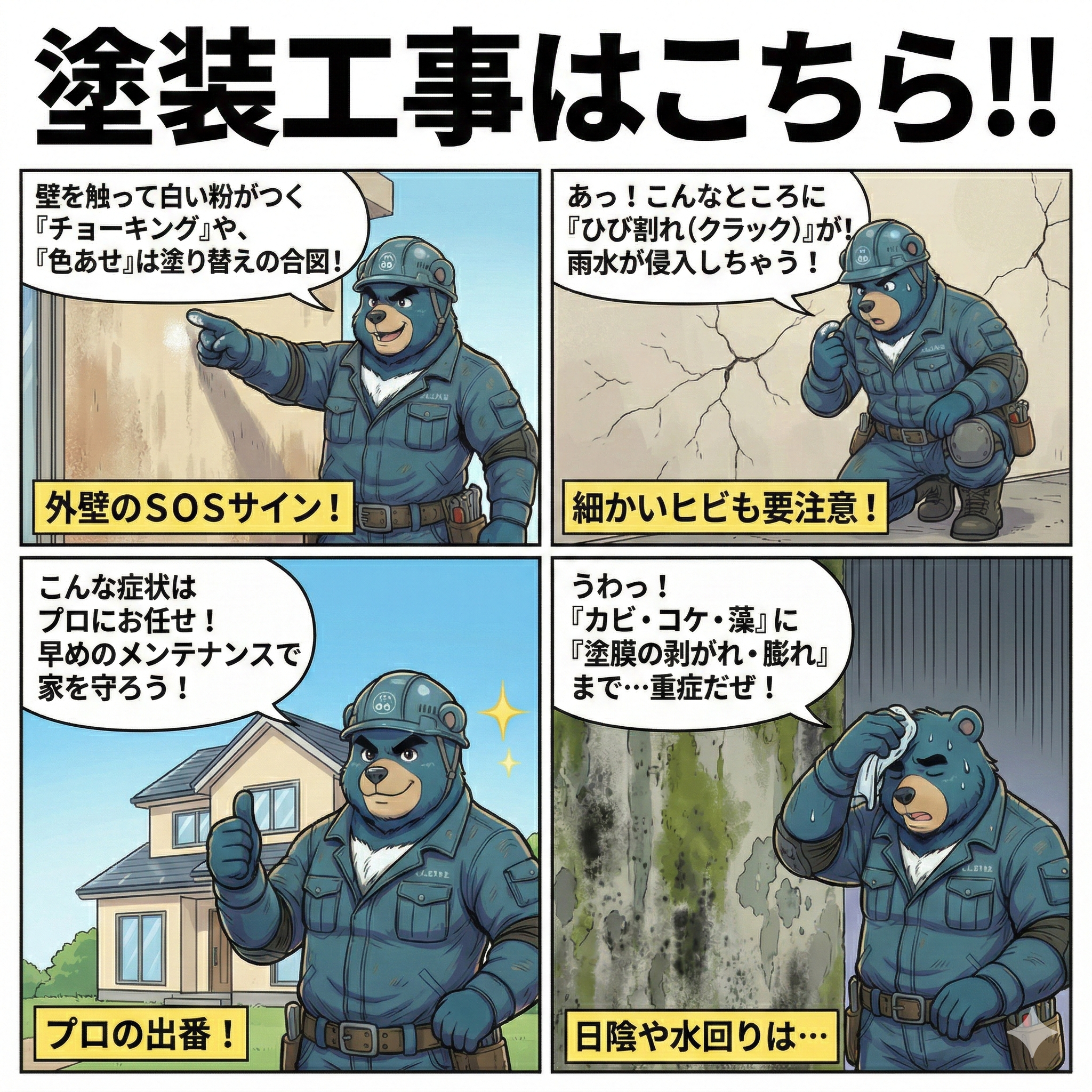 塗装工事はこちら