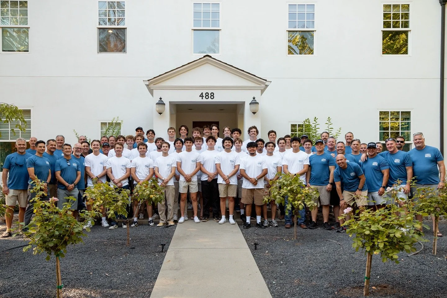 Today marks a new beginning for the Chico Betas! We&rsquo;re thrilled to welcome 38 new pledges as we re-establish our presence at Chico State. We brought them to the historic Enloe Mansion&mdash;our old Beta house&mdash;to officially induct them int
