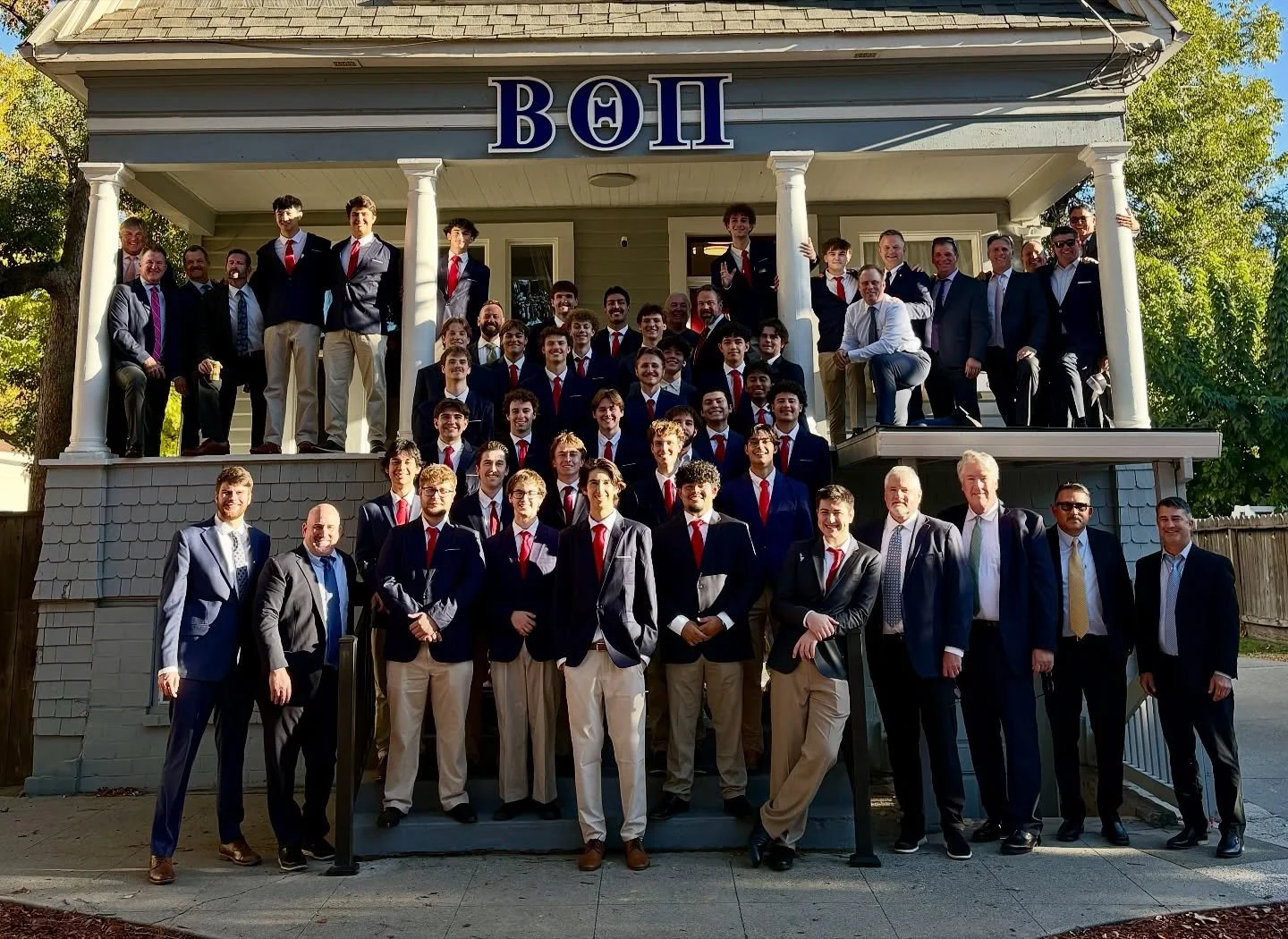 This weekend was monumental as we completed the reestablishment of the Chico chapter of Beta Theta Pi, with our Alumni officially initiating 38 remarkable young men into our Chico Beta brotherhood!

They are now ready to grab the torch, carry on, and