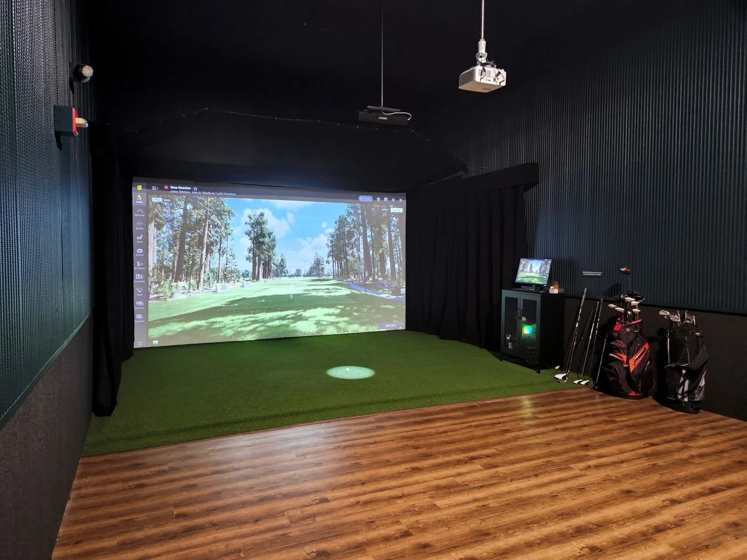 Golf Simulator in Recreation Facility, Biddeford, ME
