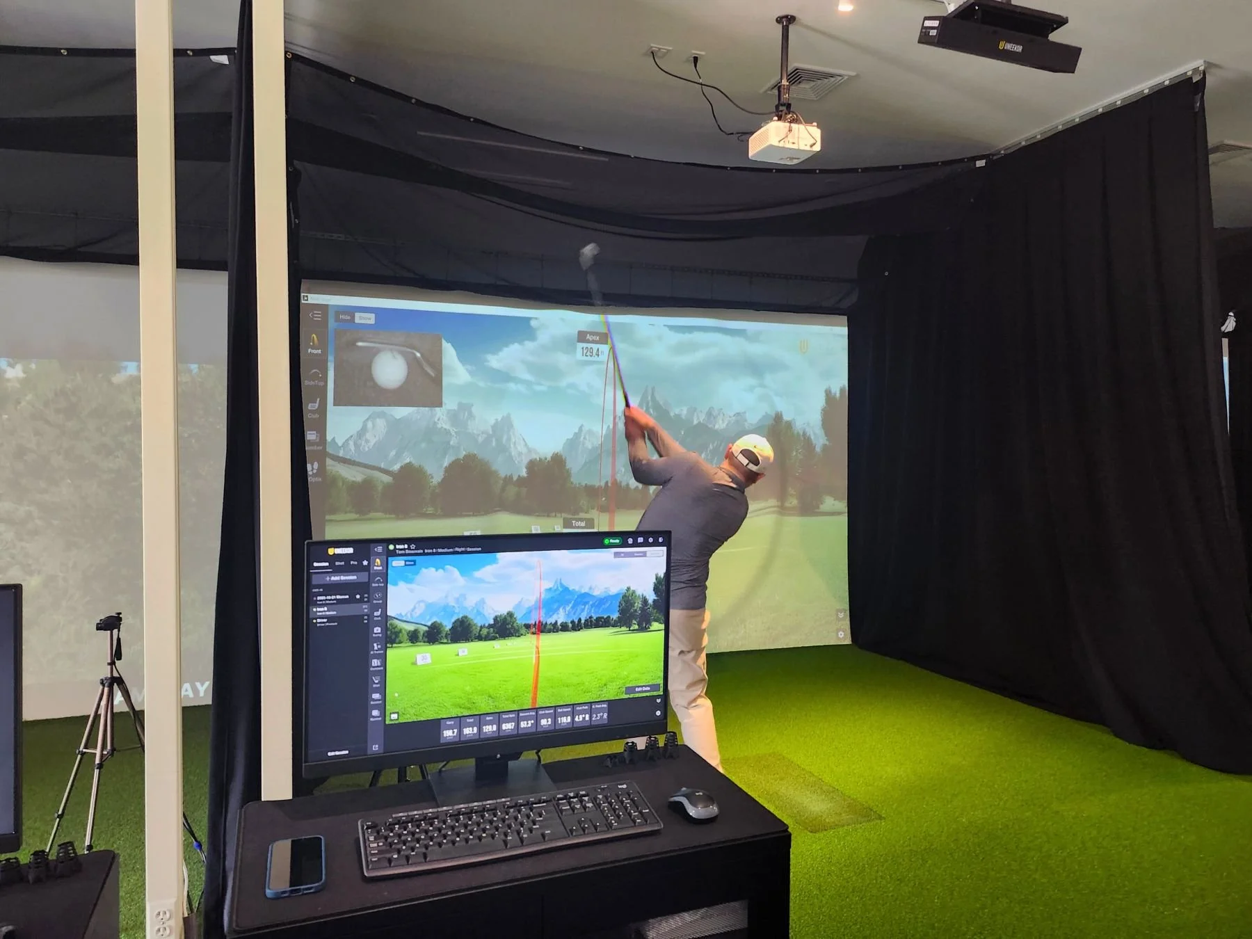 New Golf Simulator Training and Practice Facility, CityGolf, Norwell, MA