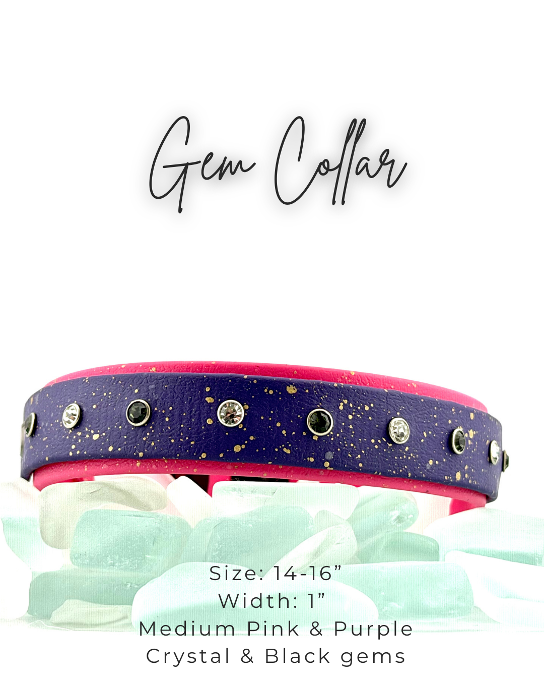 Gem Collar: 14-16"