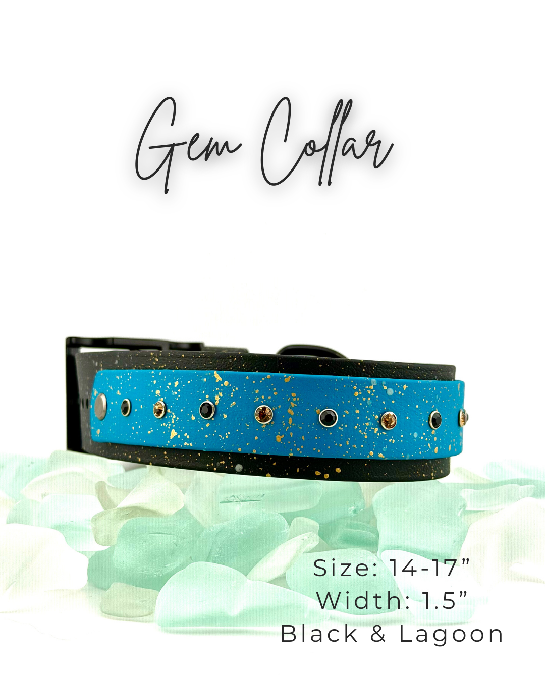 Gem Collar: 14-17"