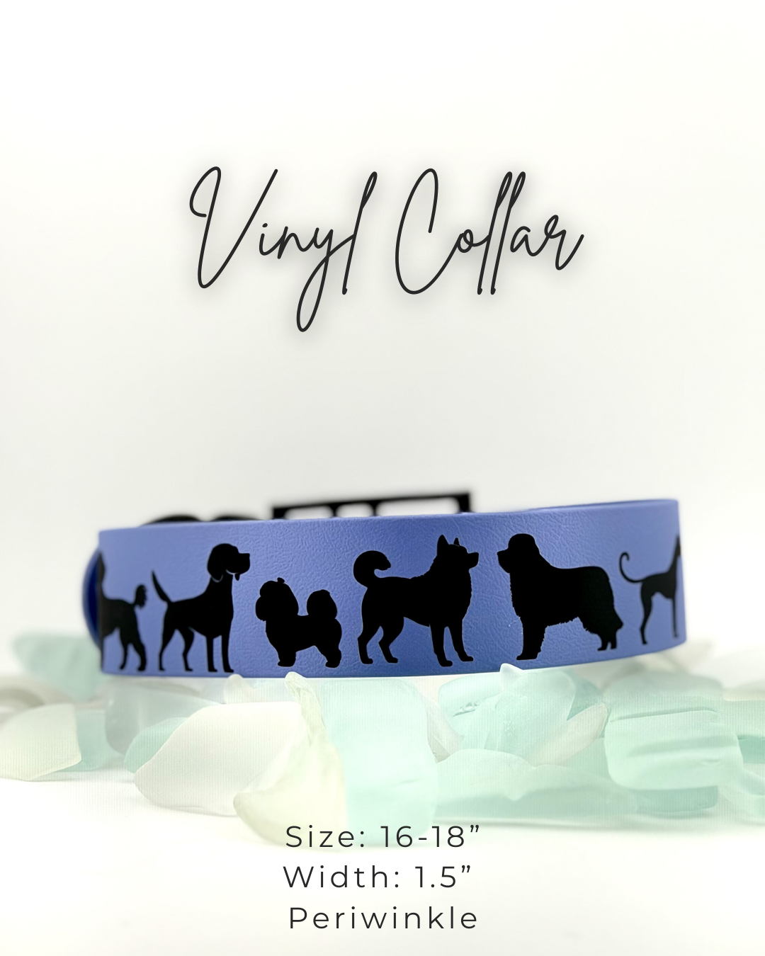 Vinyl Collar: 16-18"