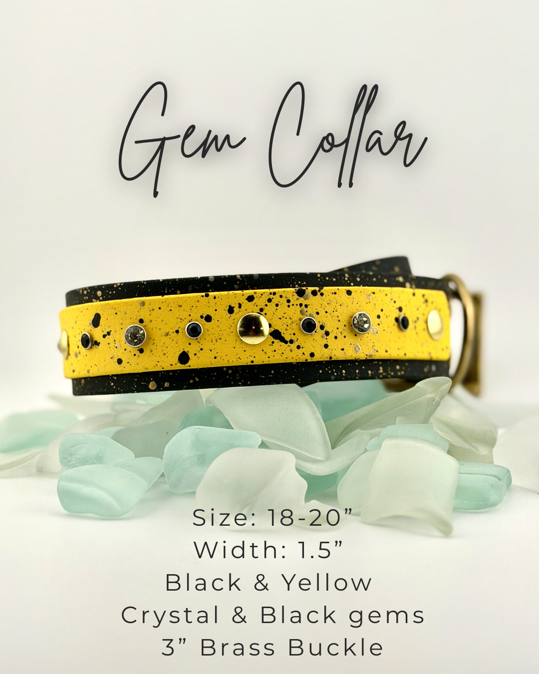 Gem Collar: 18-20"