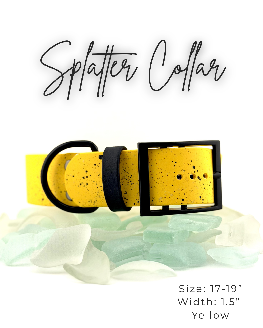 Splatter Collar: 17-19"