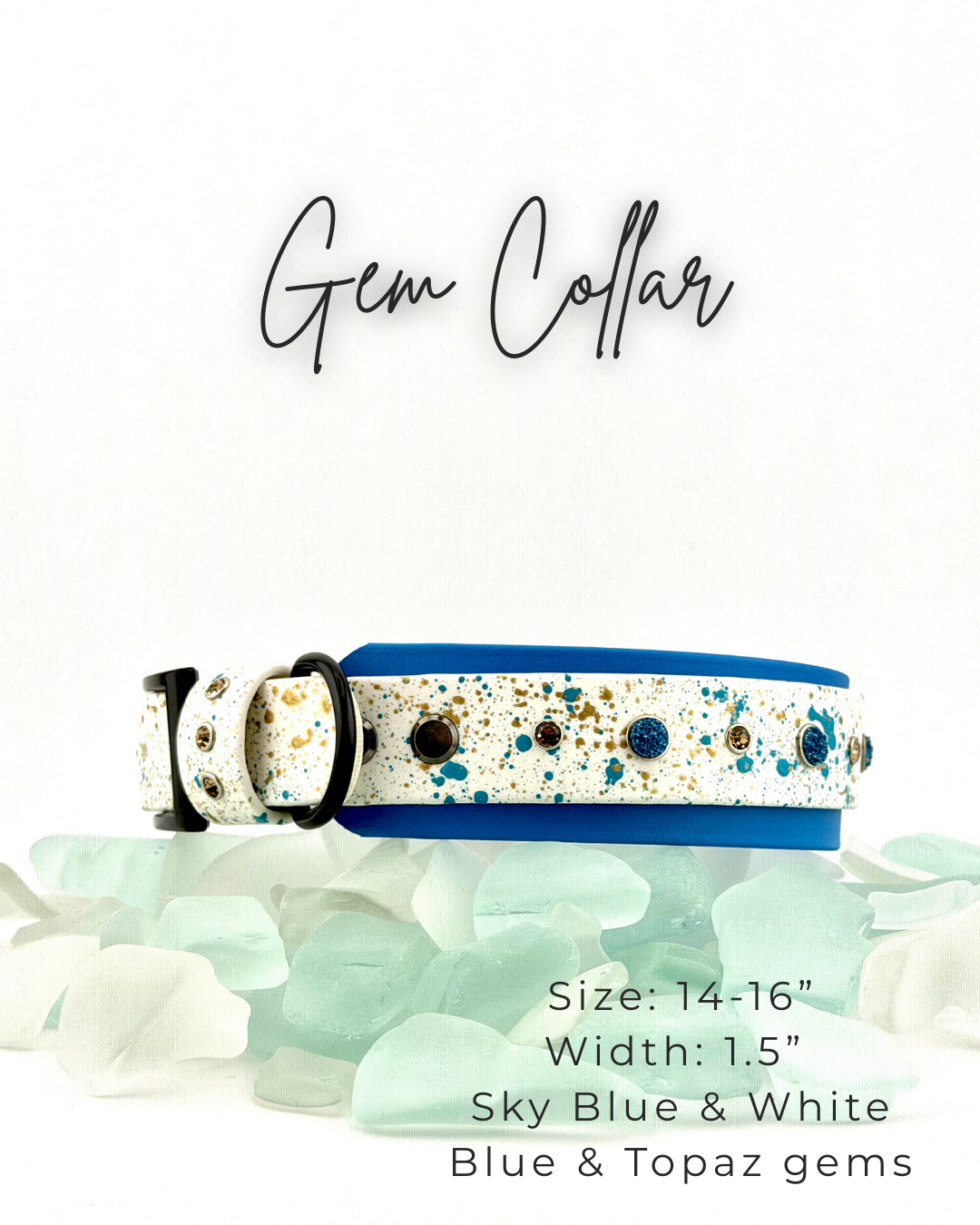 Gem Collar: 14-16"