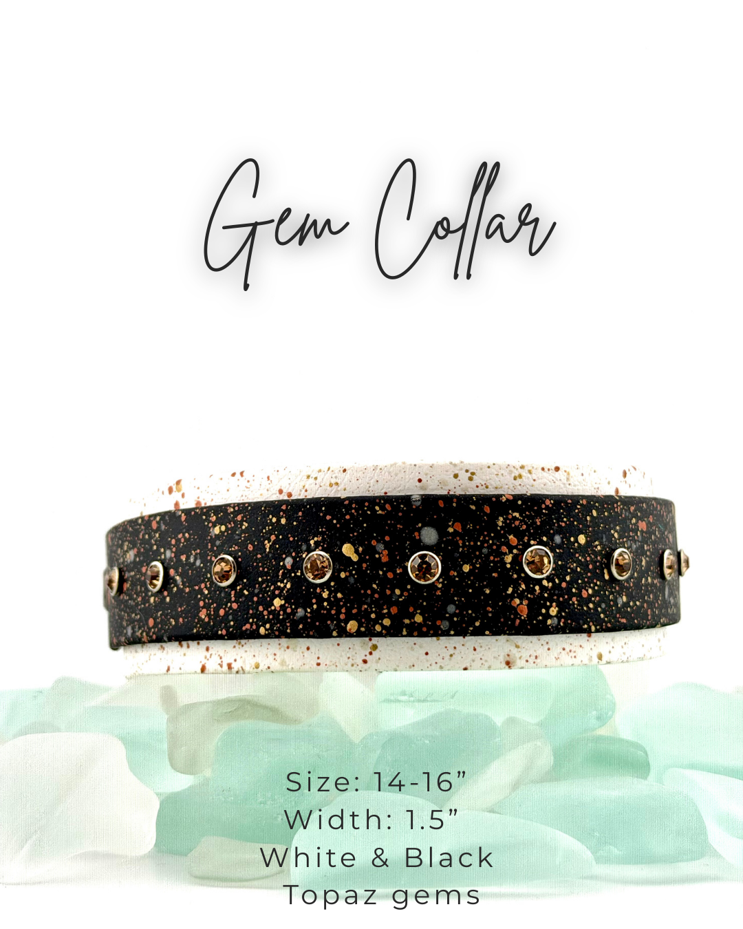 Gem Collar: 14-16"