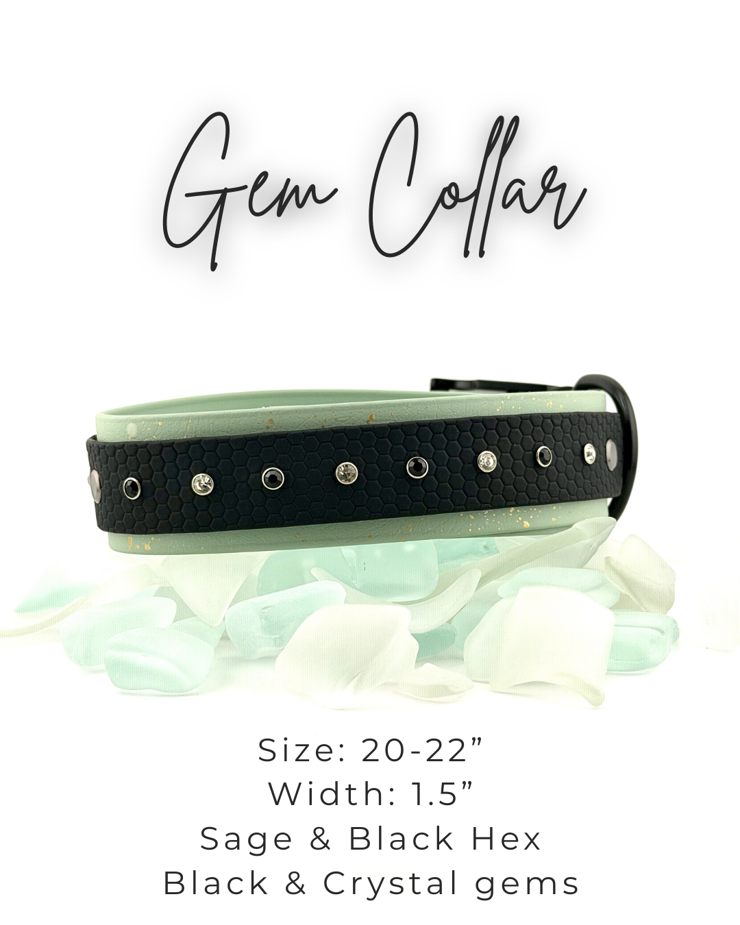 Gem Collar: 20-22"