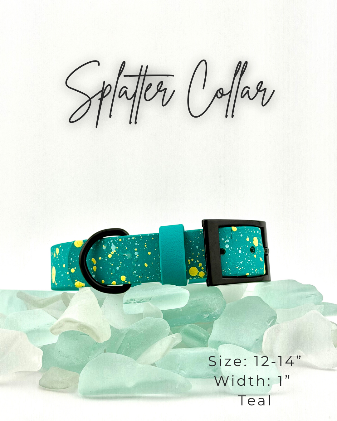 Splatter Collar: 12-14"