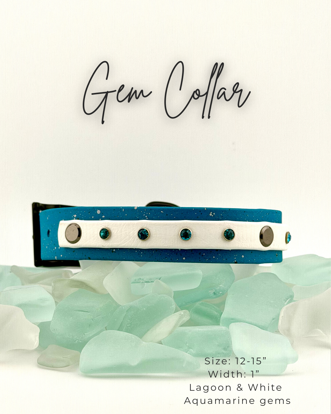 Gem Collar: 12-15"