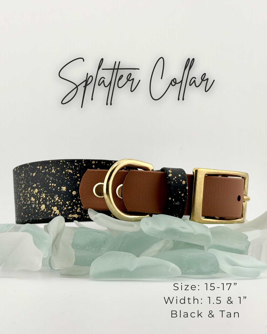 Splatter Collar: 15-17"