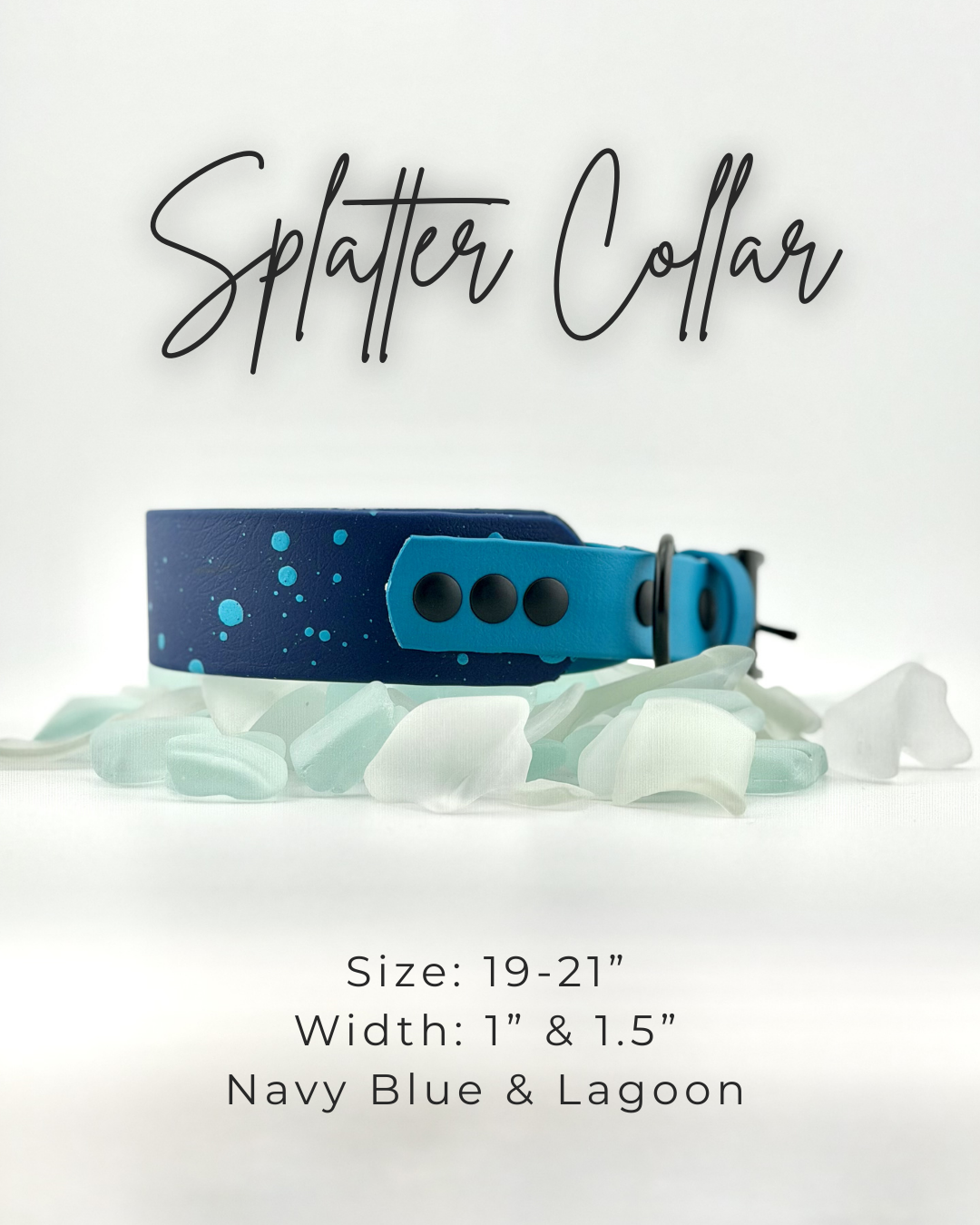 Splatter Collar: 19-21"