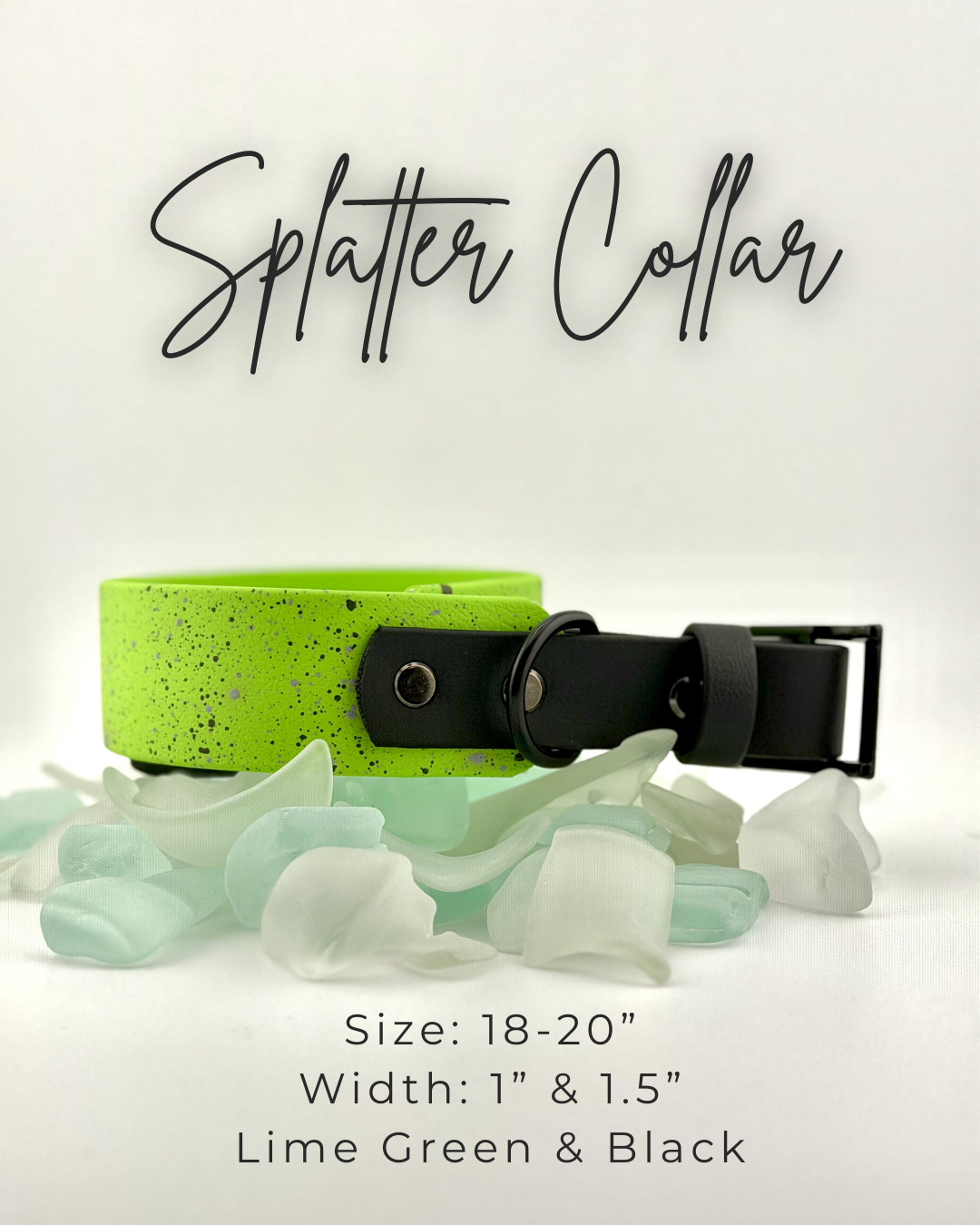 Splatter Collar: 18-20"