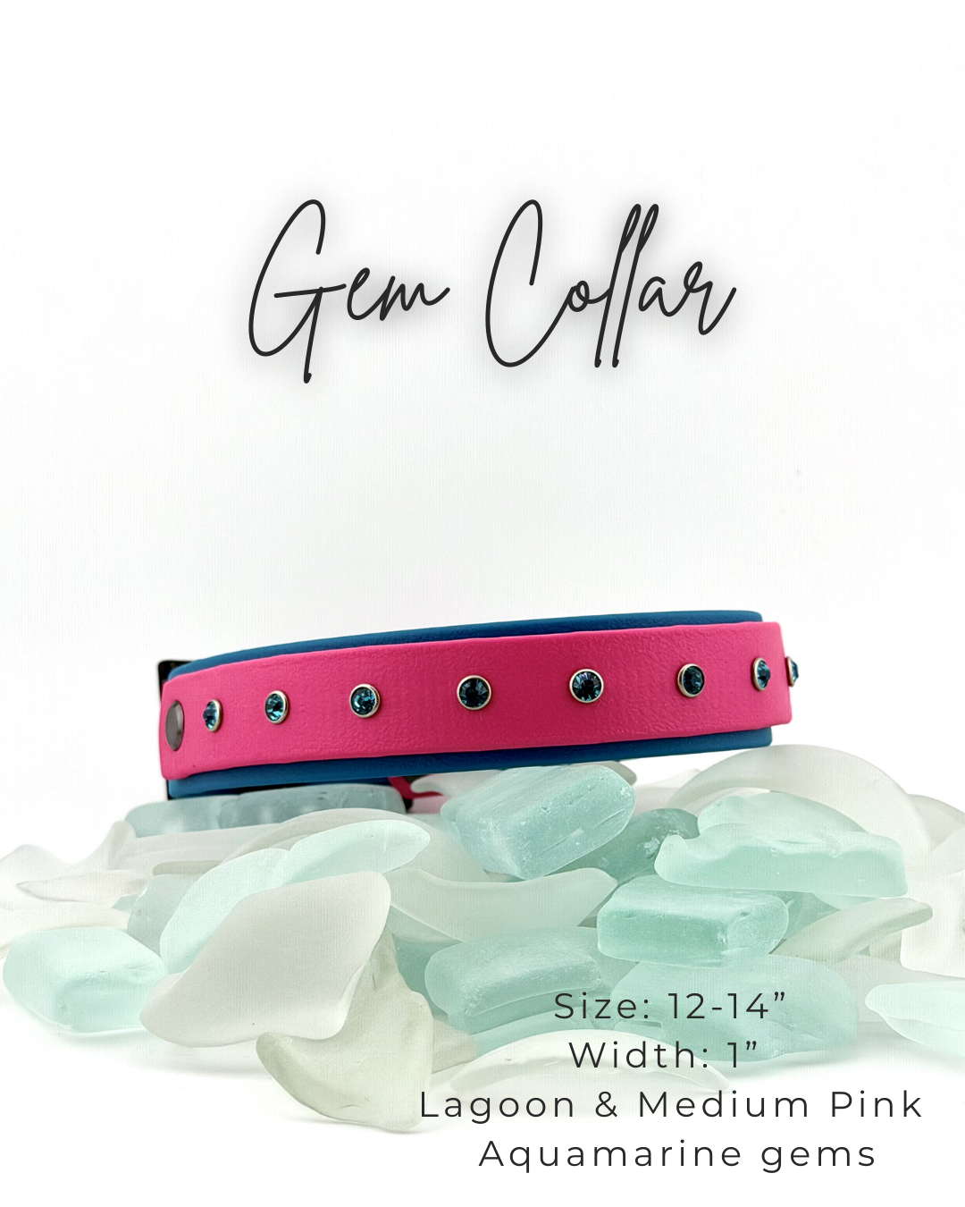 Gem Collar: 12-14"