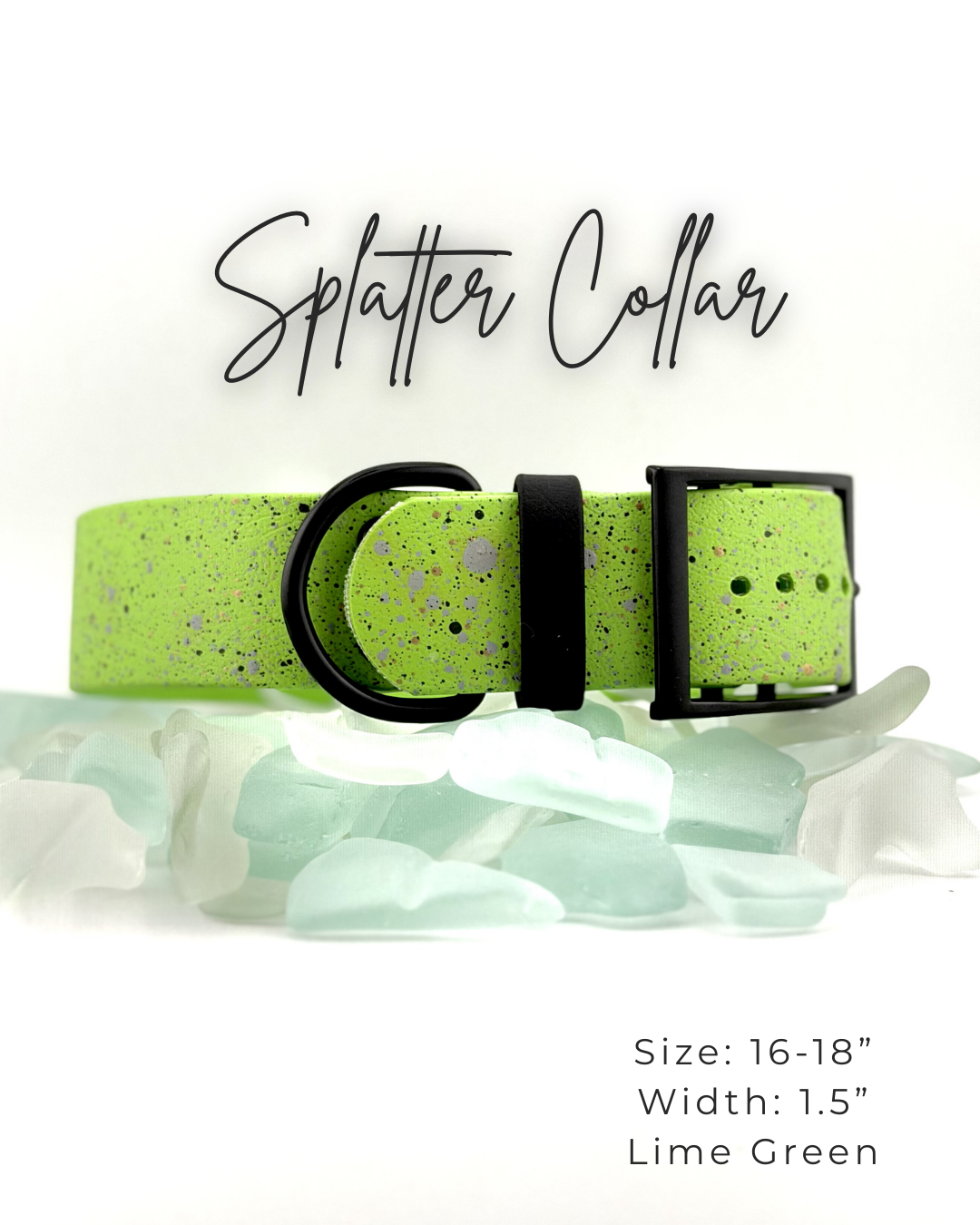 Splatter Collar: 16-18"