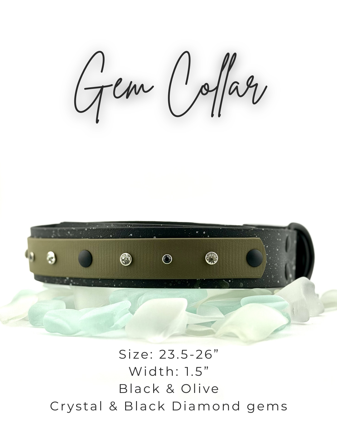Gem Collar: 23.5-26"