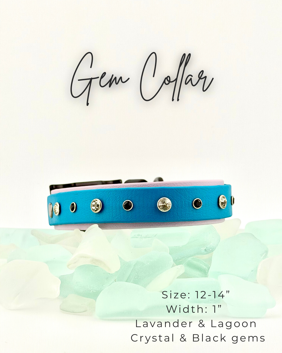 Gem Collar: 12-14"