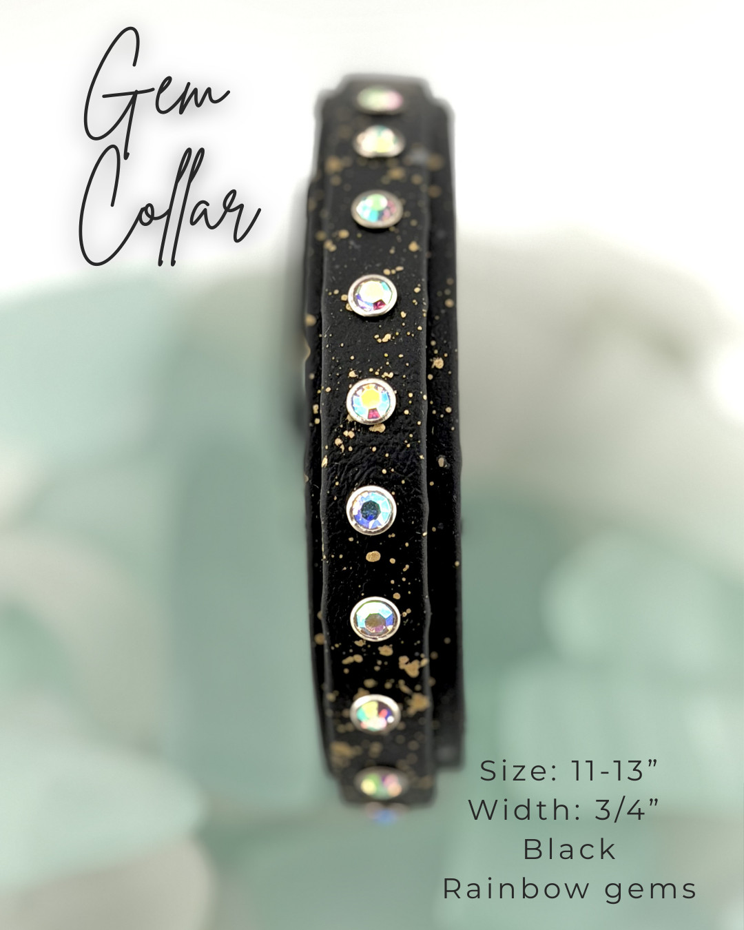 Gem Collar: 11-13"