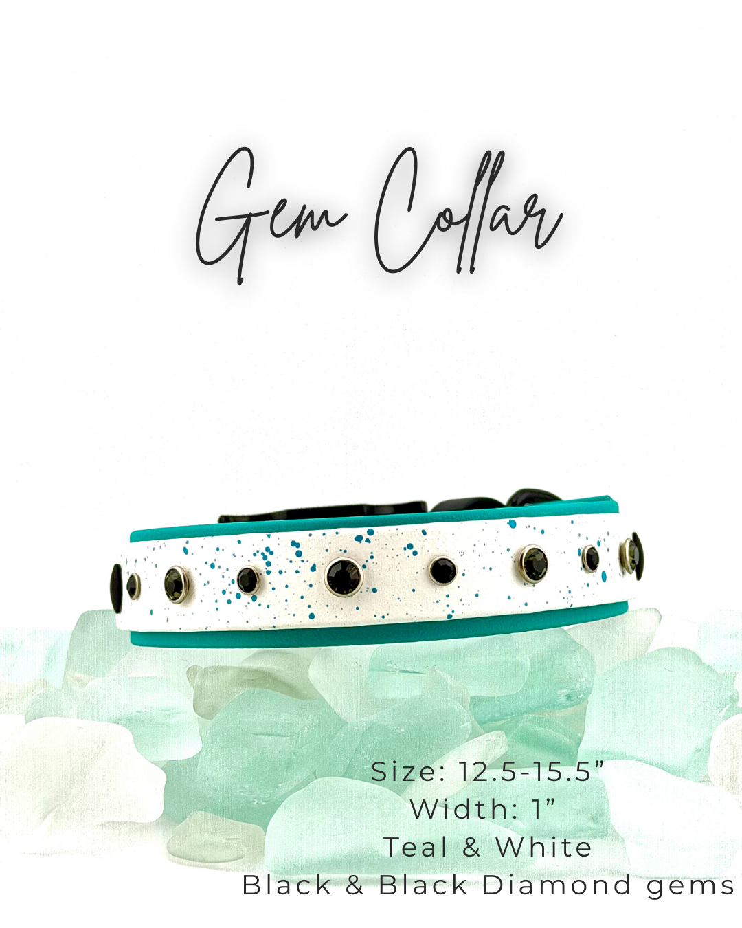 Gem Collar: 12.5-15.5"