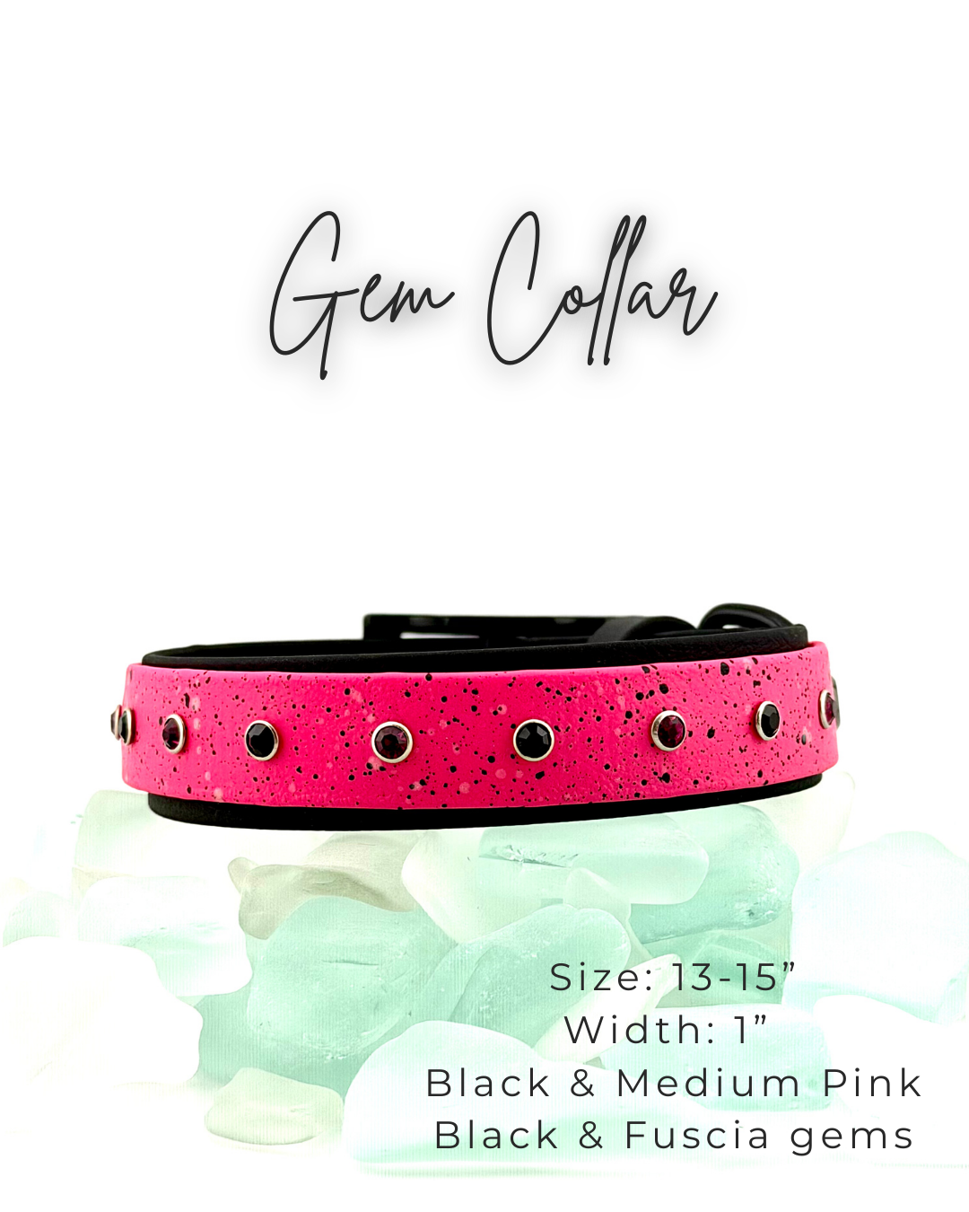 Gem Collar: 13-15"