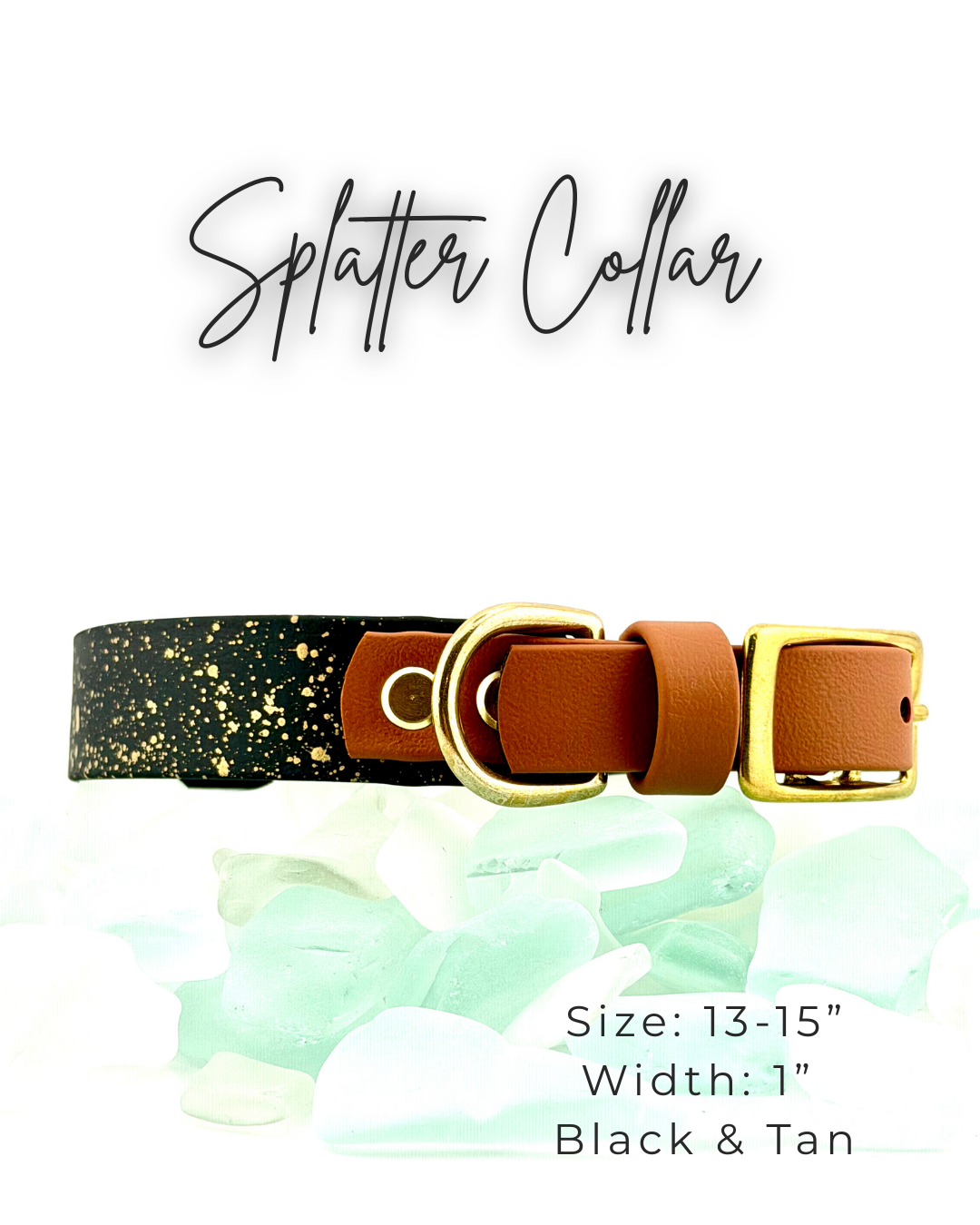 Splatter Collar: 13-15"