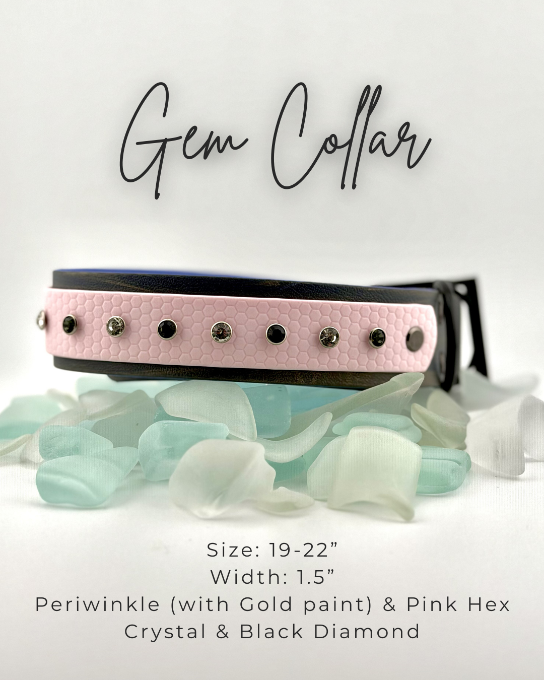 Gem Collar: 19-22"