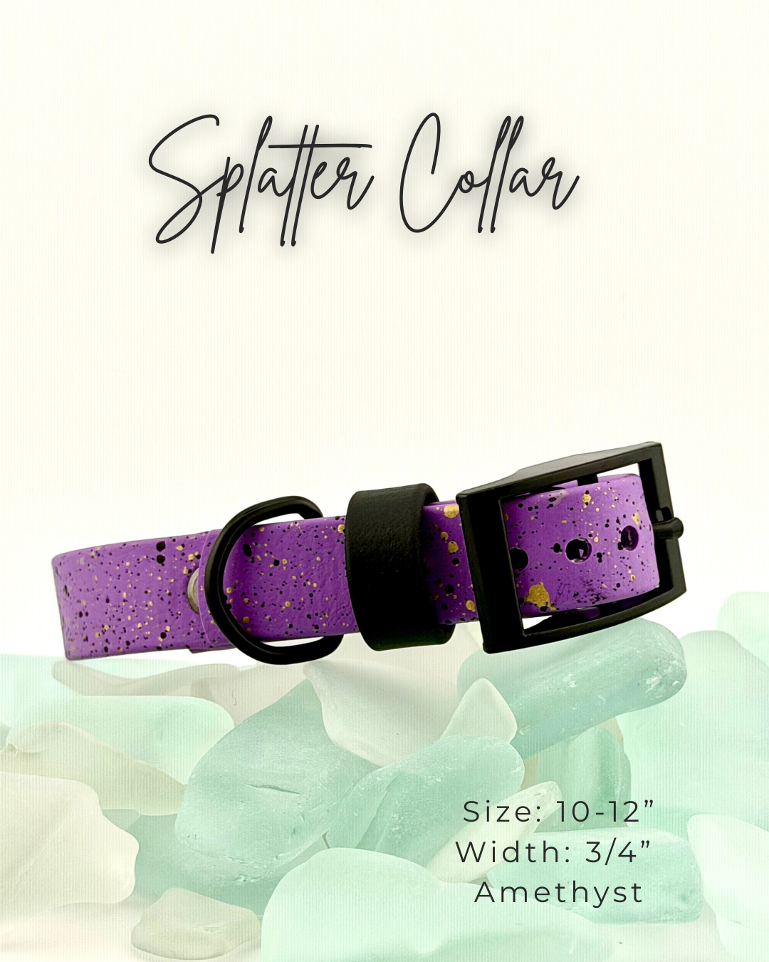 Splatter Collar: 10-12"