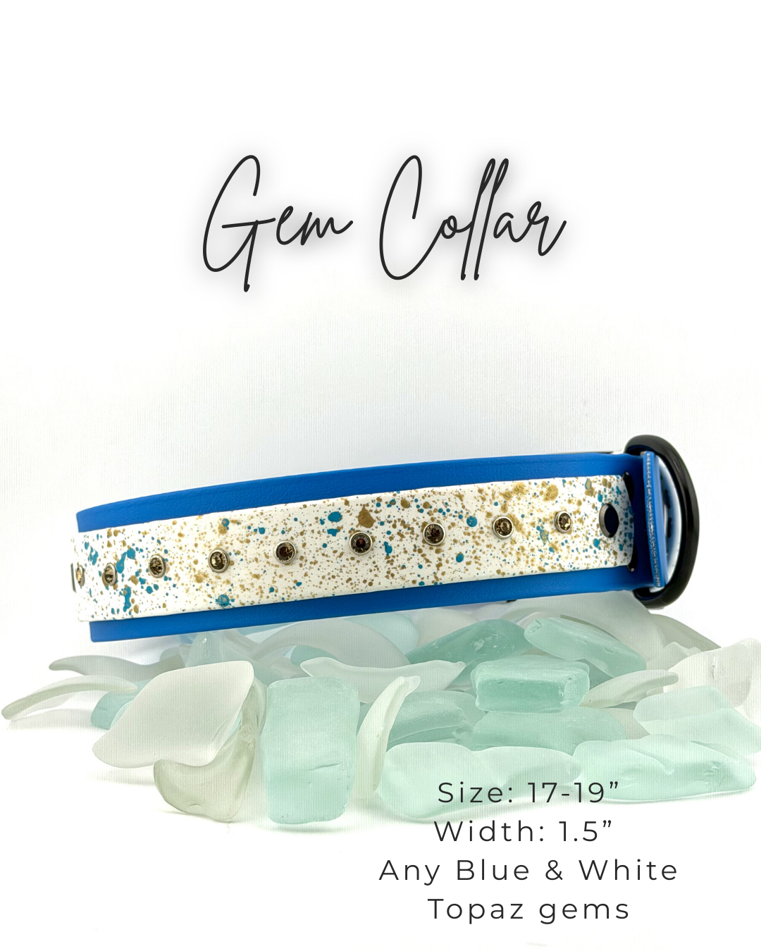 Gem Collar: 17-19"