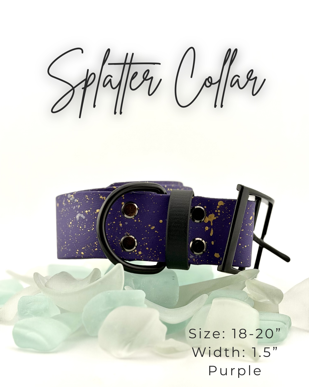 Splatter Collar: 18-20"