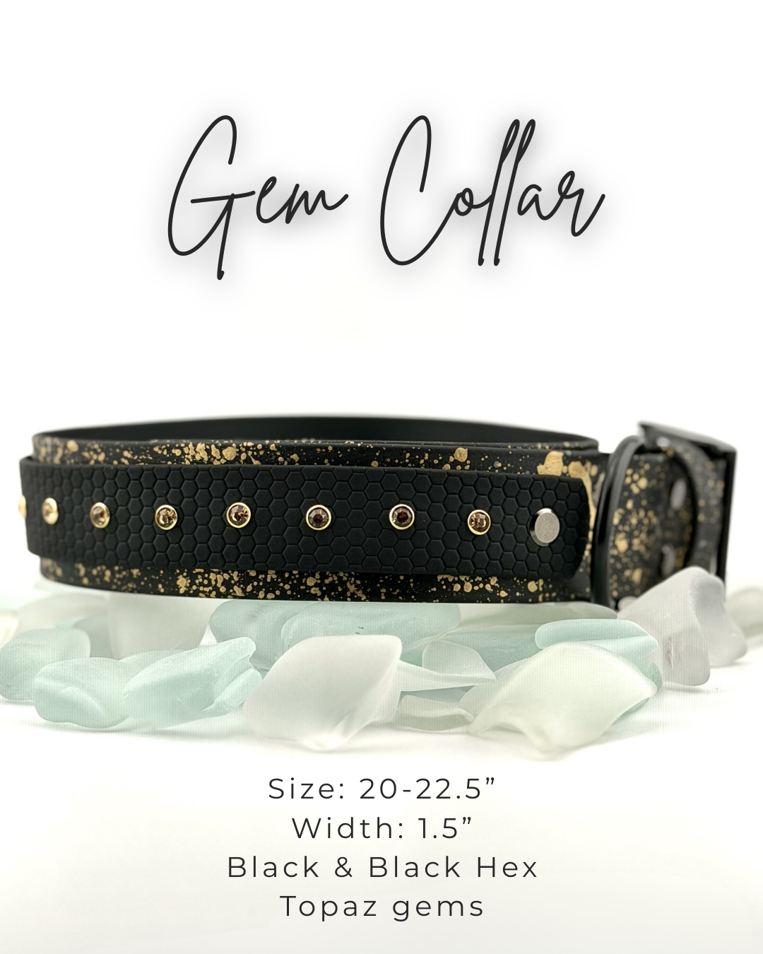 Gem Collar: 20-22.5"