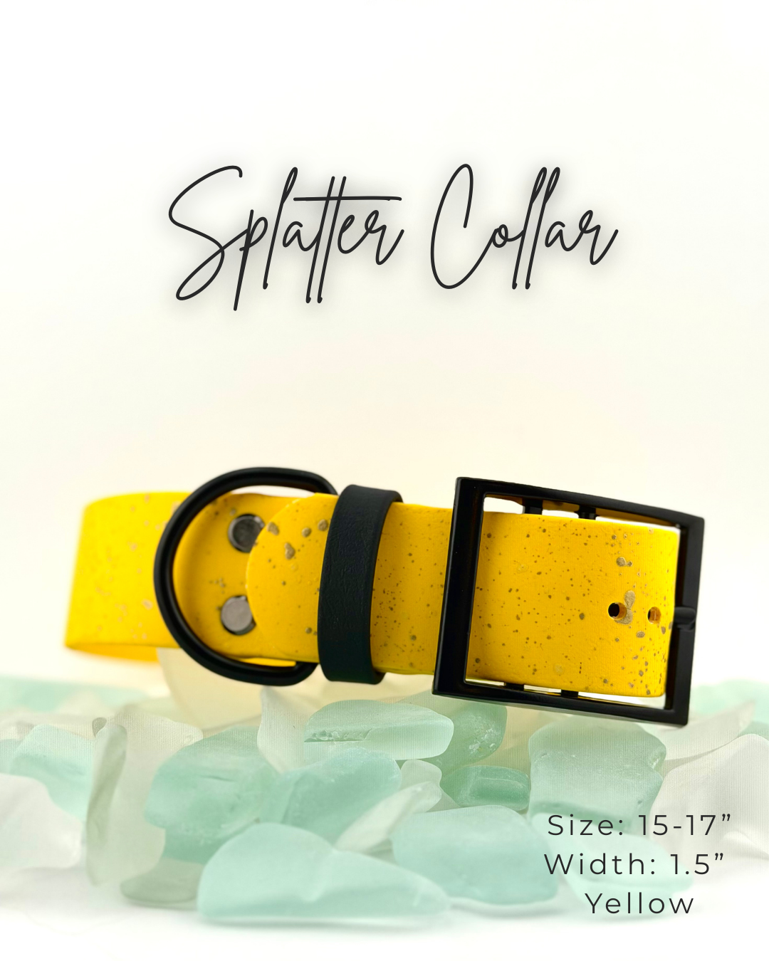 Splatter Collar: 15-17"