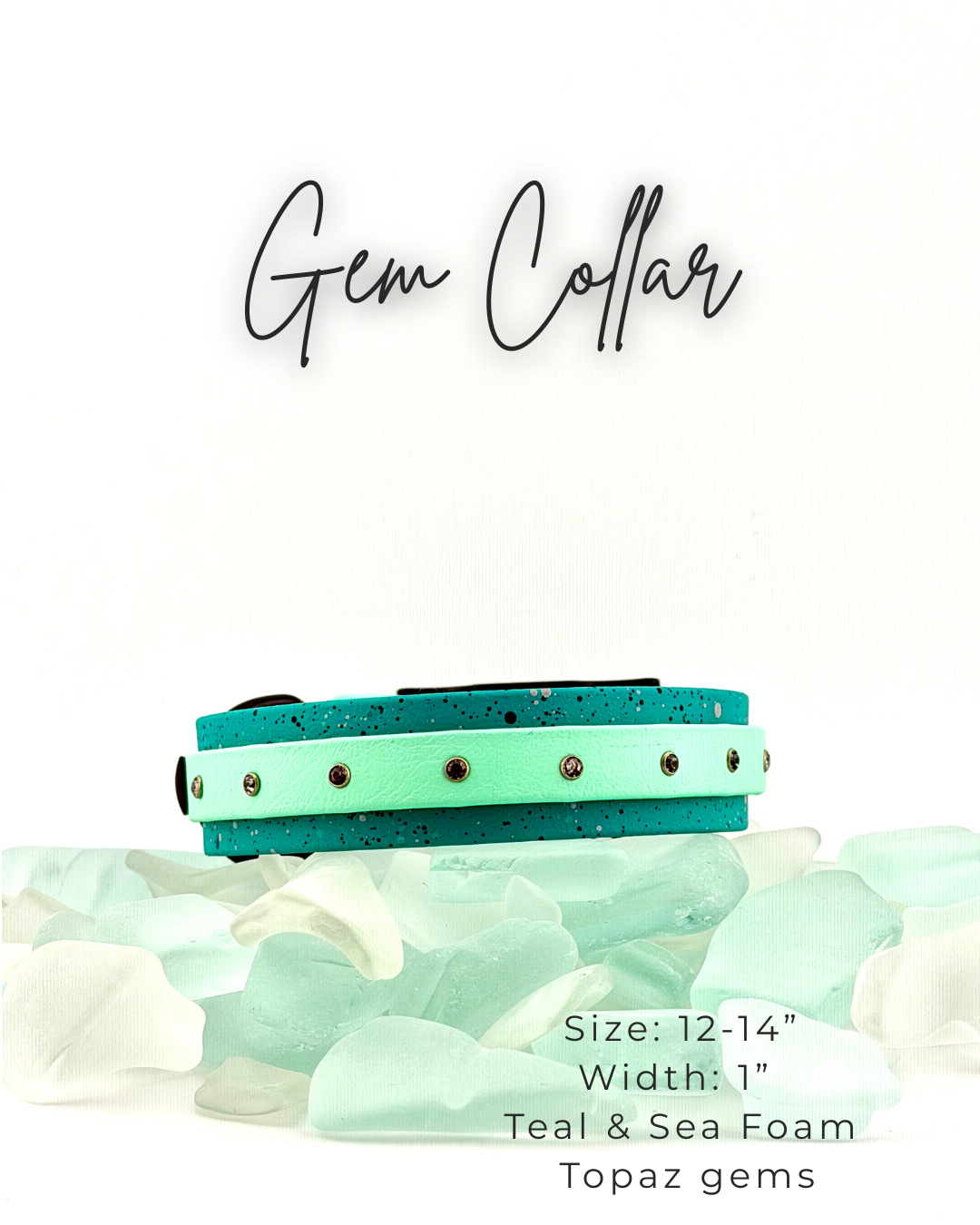Gem Collar: 12-14"