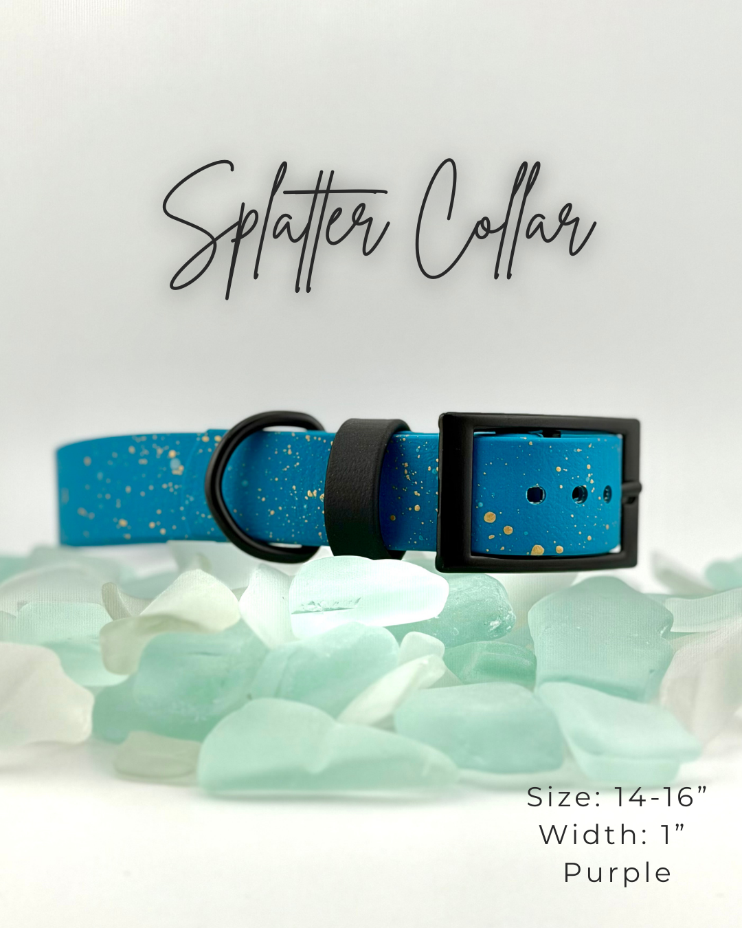 Splatter Collar: 14-16"