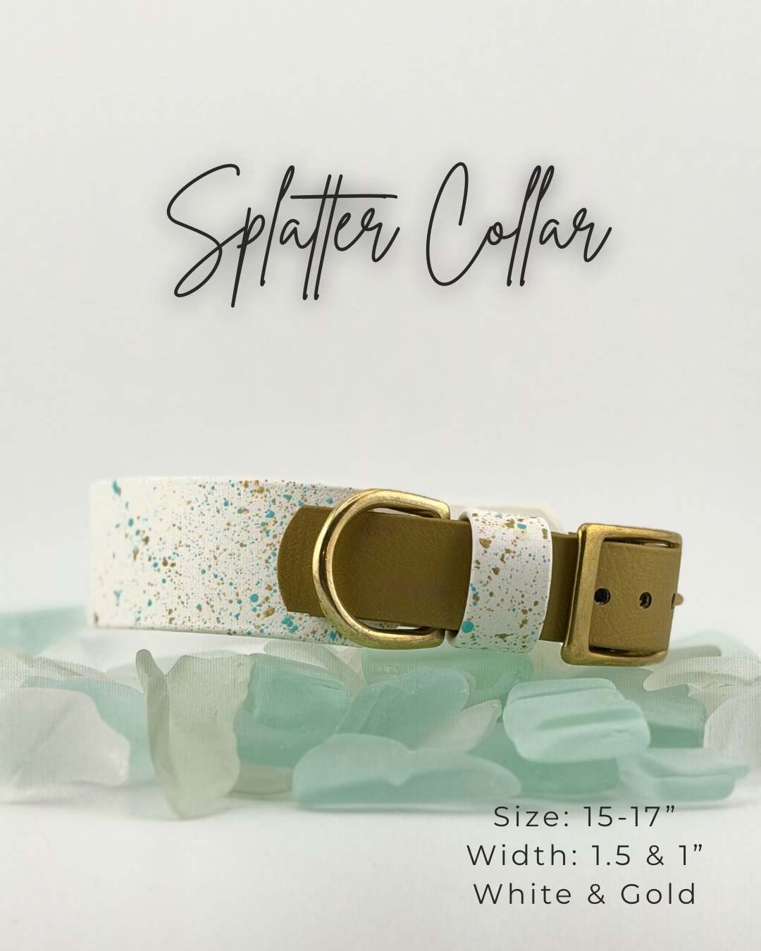 Splatter Collar: 15-17"