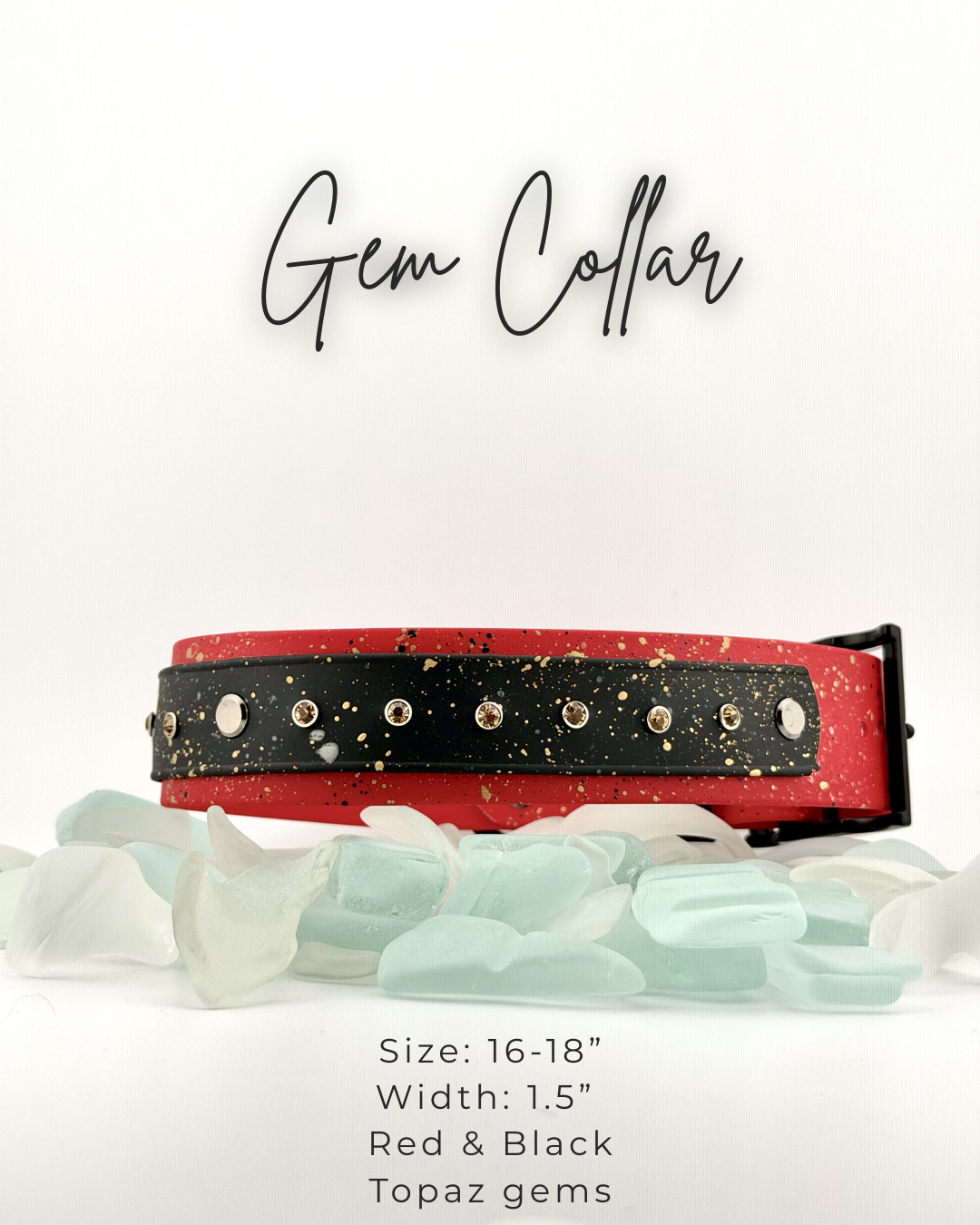 Gem Collar: 16-18"