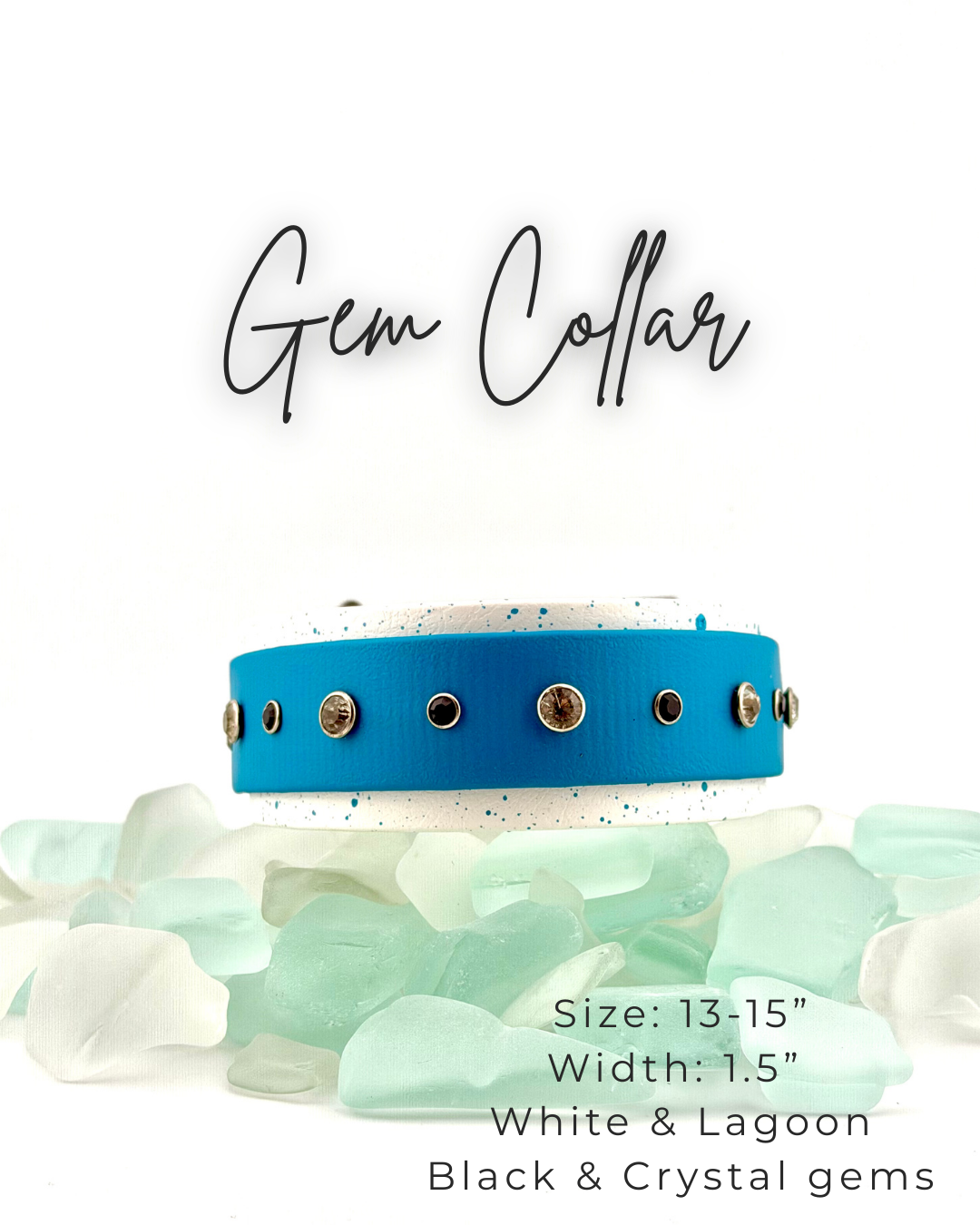 Gem Collar: 13-15"