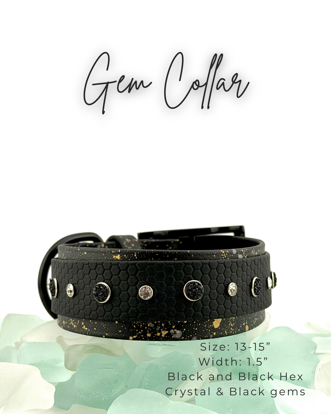 Gem Collar: 13-15"
