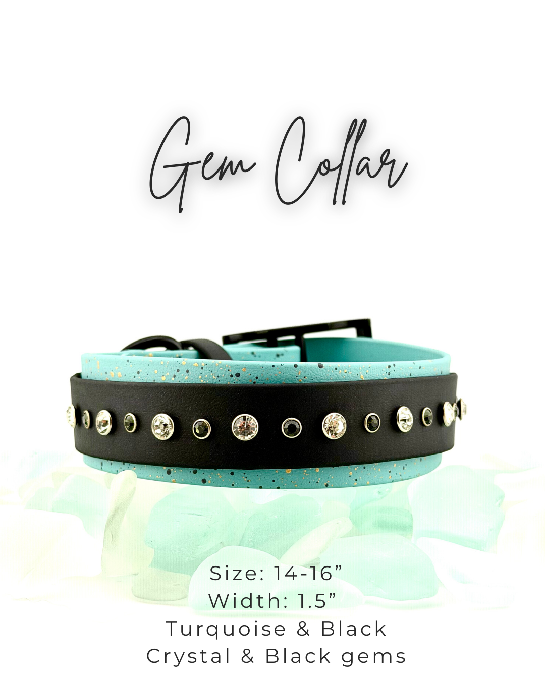 Gem Collar: 14-16"