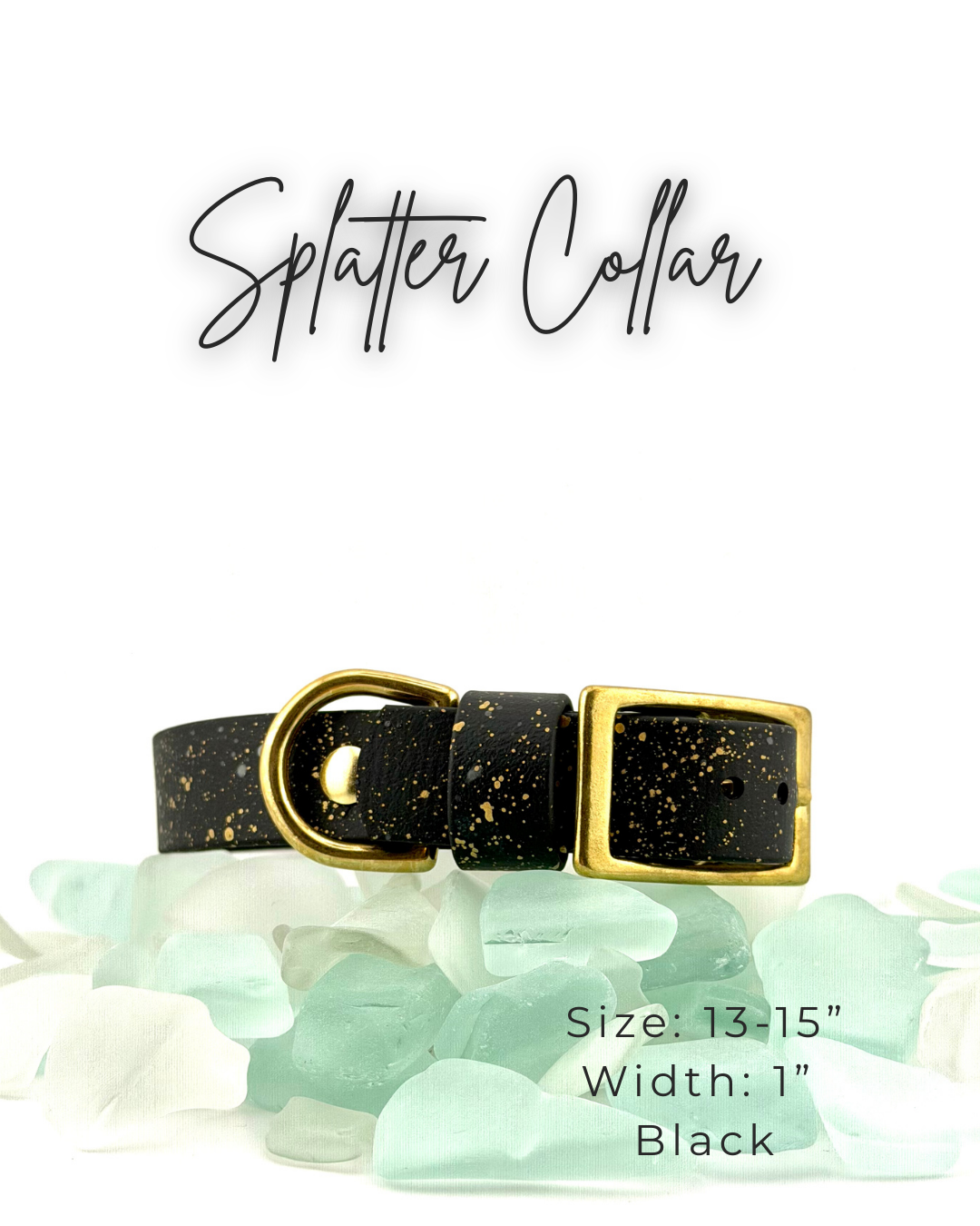 Splatter Collar: 13-15"