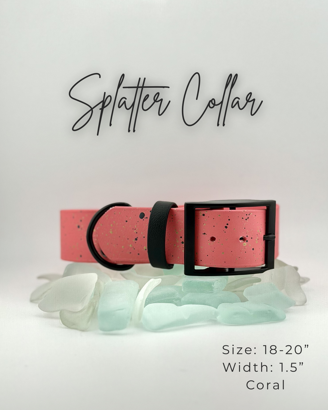 Splatter Collar: 18-20"