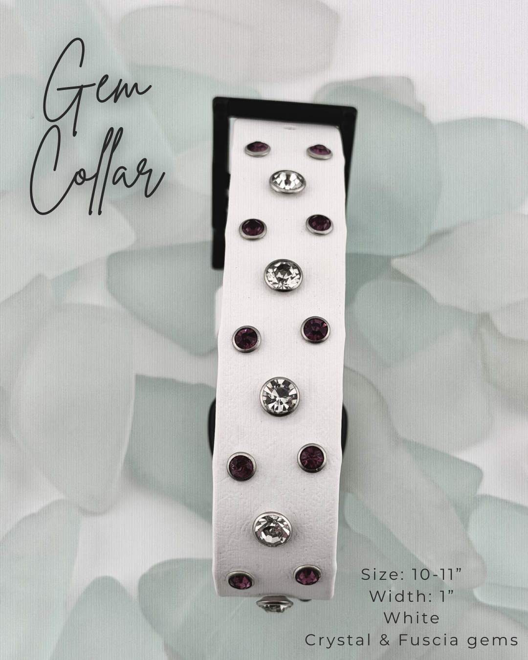 Gem Collar: 10-11"