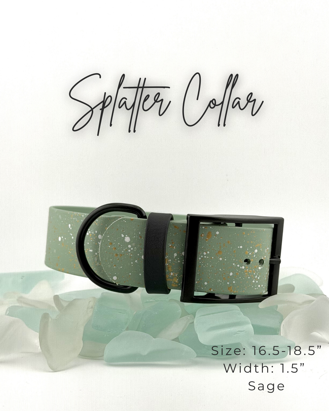 Splatter Collar: 16.5-18.5"