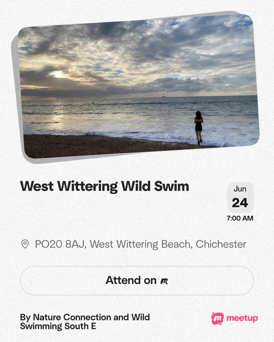 Wild Swim at West Wittering 