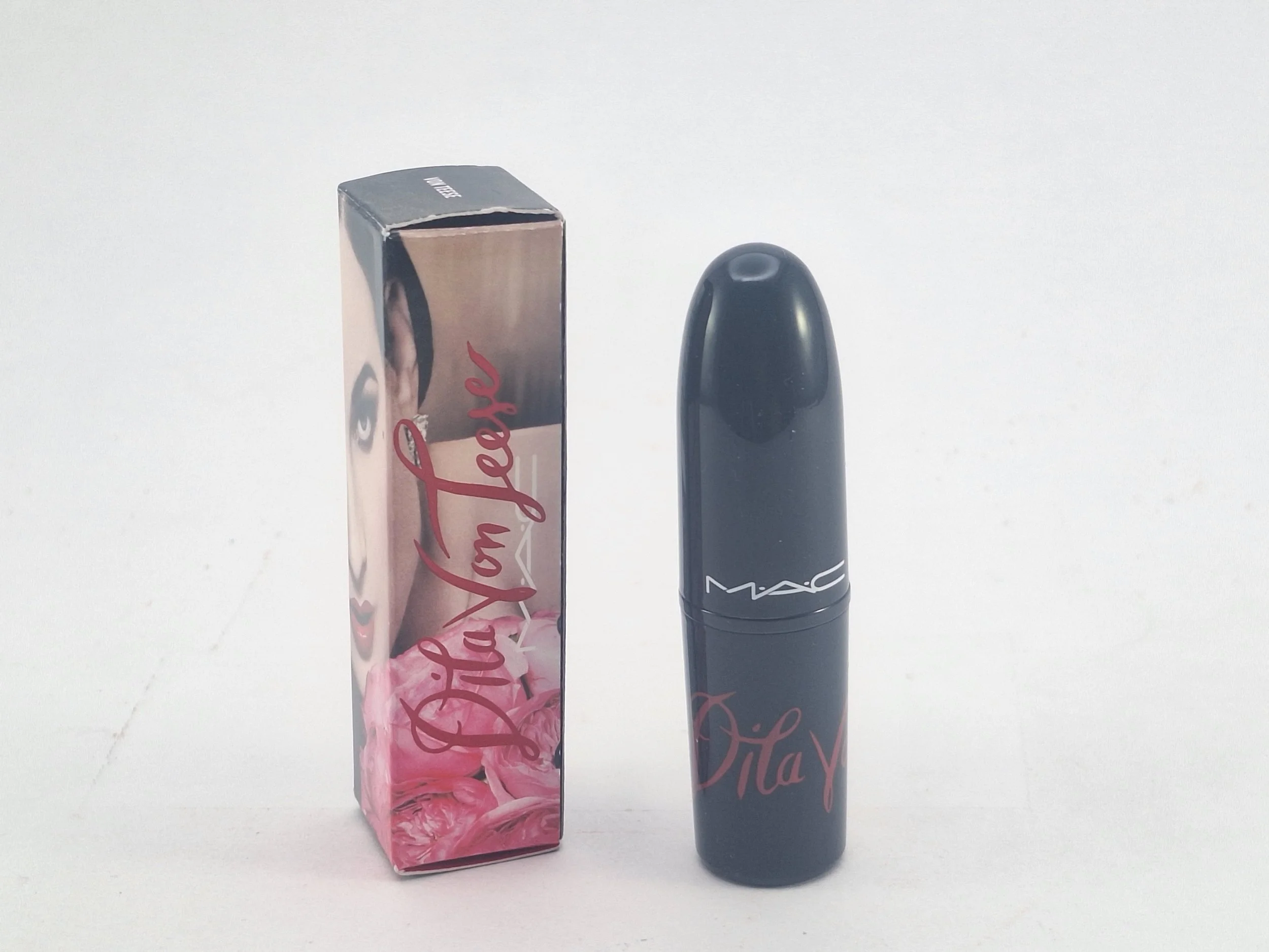 "Sparkle Society collection’s rare boxed M·A·C Dita Von Teese Viva Glam VI lipstick release."