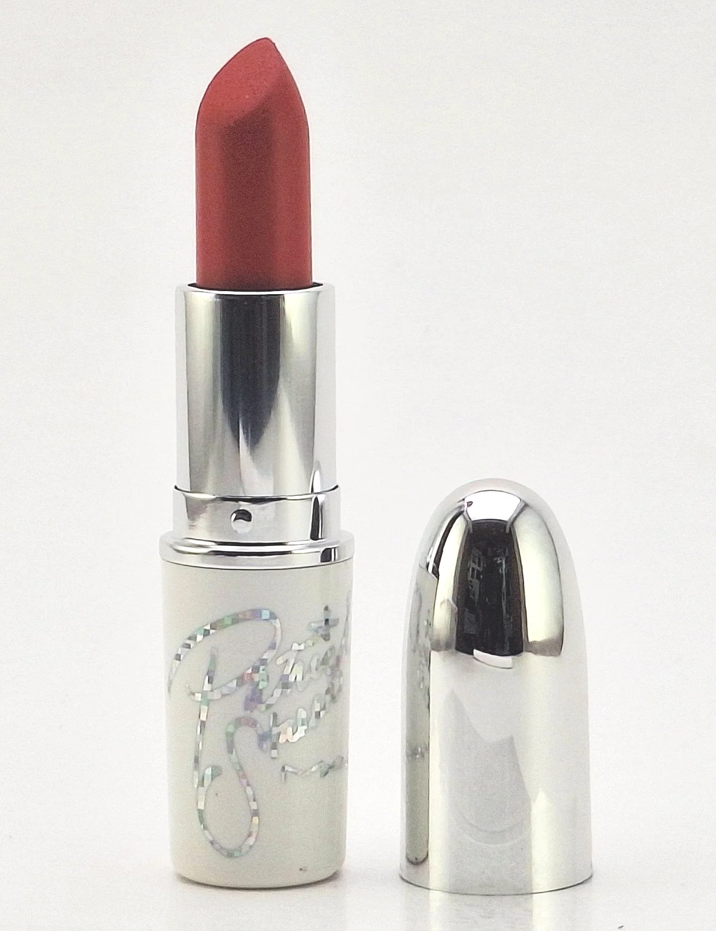 Close-up of M·A·C Patrick Starrr debut collection packaging and product details